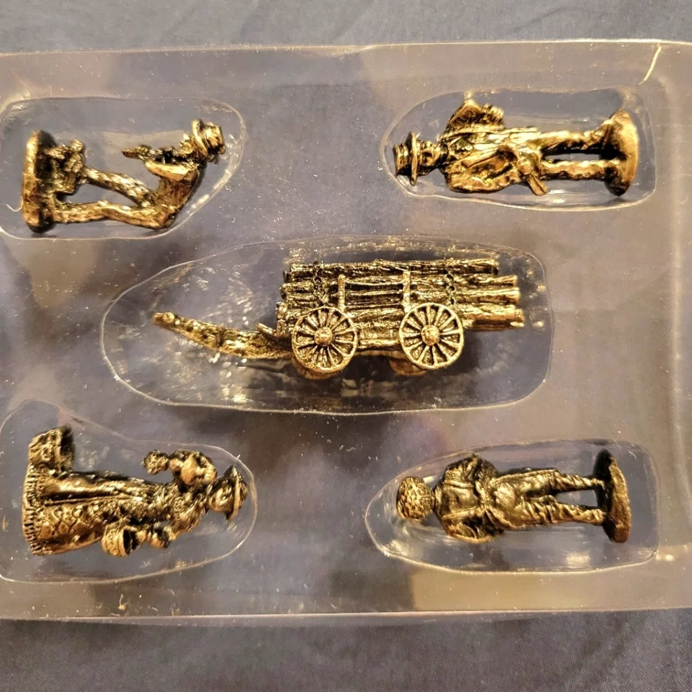 Liberty falls pewter collection NIB 1996 figurine set - Picture 1 of 8